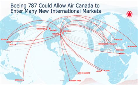 air canada 787 routes.